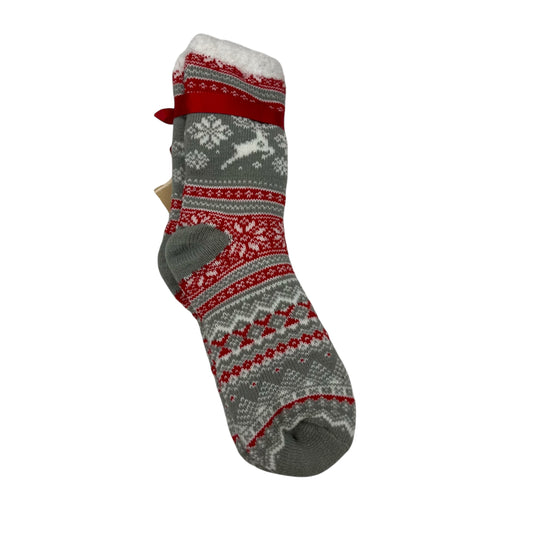 Socks By Clothes Mentor In Grey, Size:8
