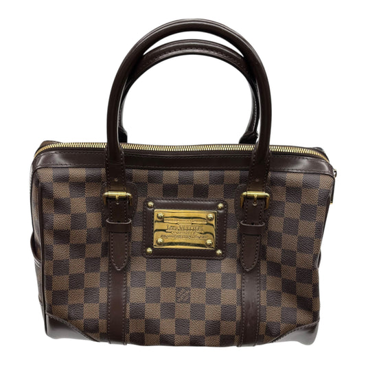 Handbag Luxury Designer By Louis Vuitton In Brown, Size:Medium