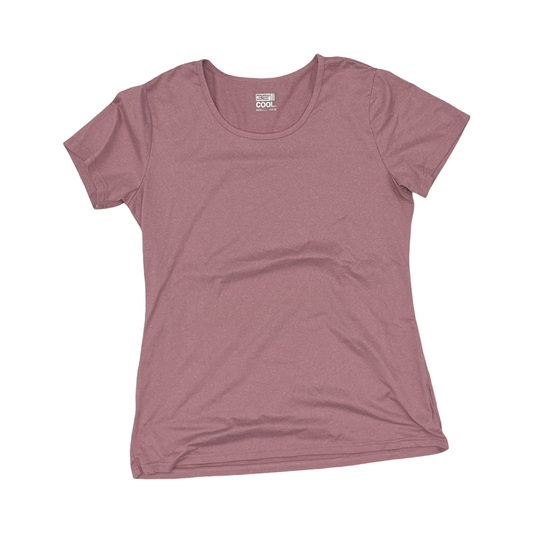 Athletic Top Ss By 32 Degrees In Pink, Size:L
