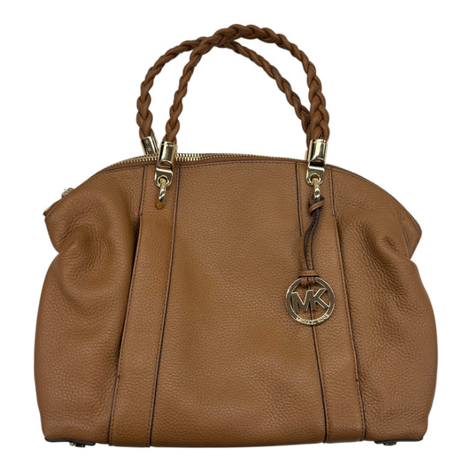 Handbag Designer By Michael Kors In Brown, Size:Medium