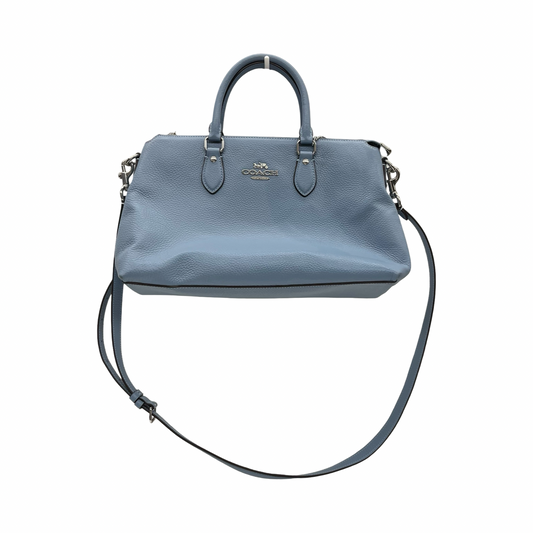 Handbag Designer By Coach In Blue, Size:Medium
