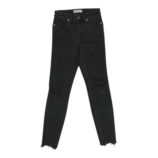 Jeans Skinny By Madewell In Black Denim, Size:2