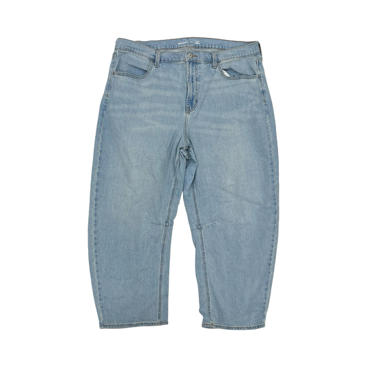 Jeans Straight By Old Navy In Blue Denim, Size:18
