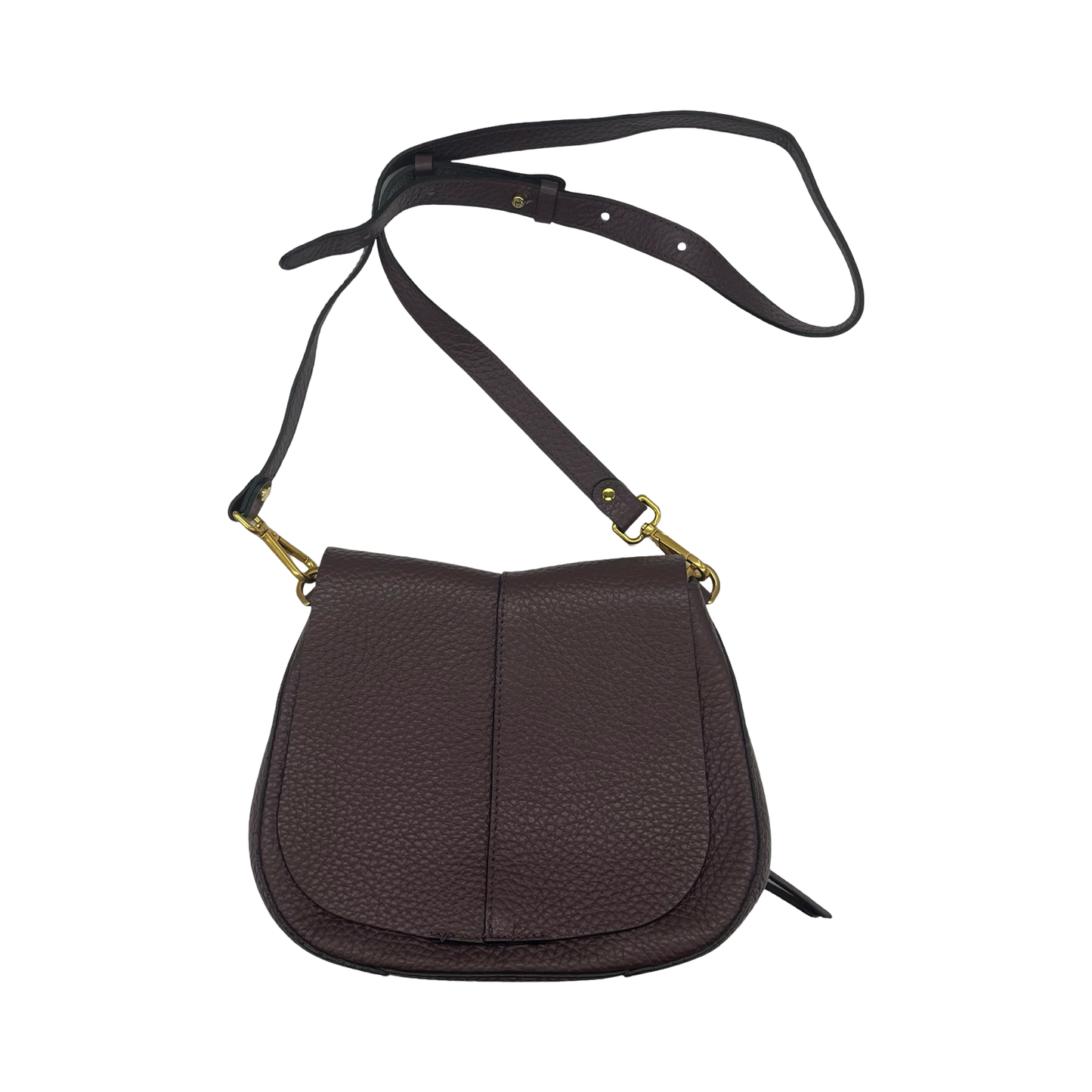 Crossbody Leather By Giani Bernini In Purple, Size:Medium