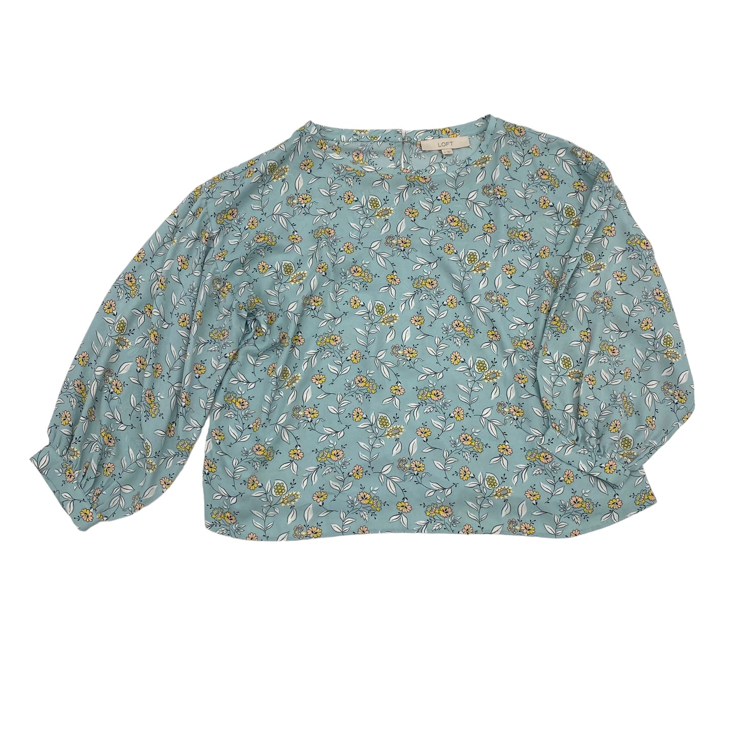 BLUE LOFT BLOUSE LS, Size M