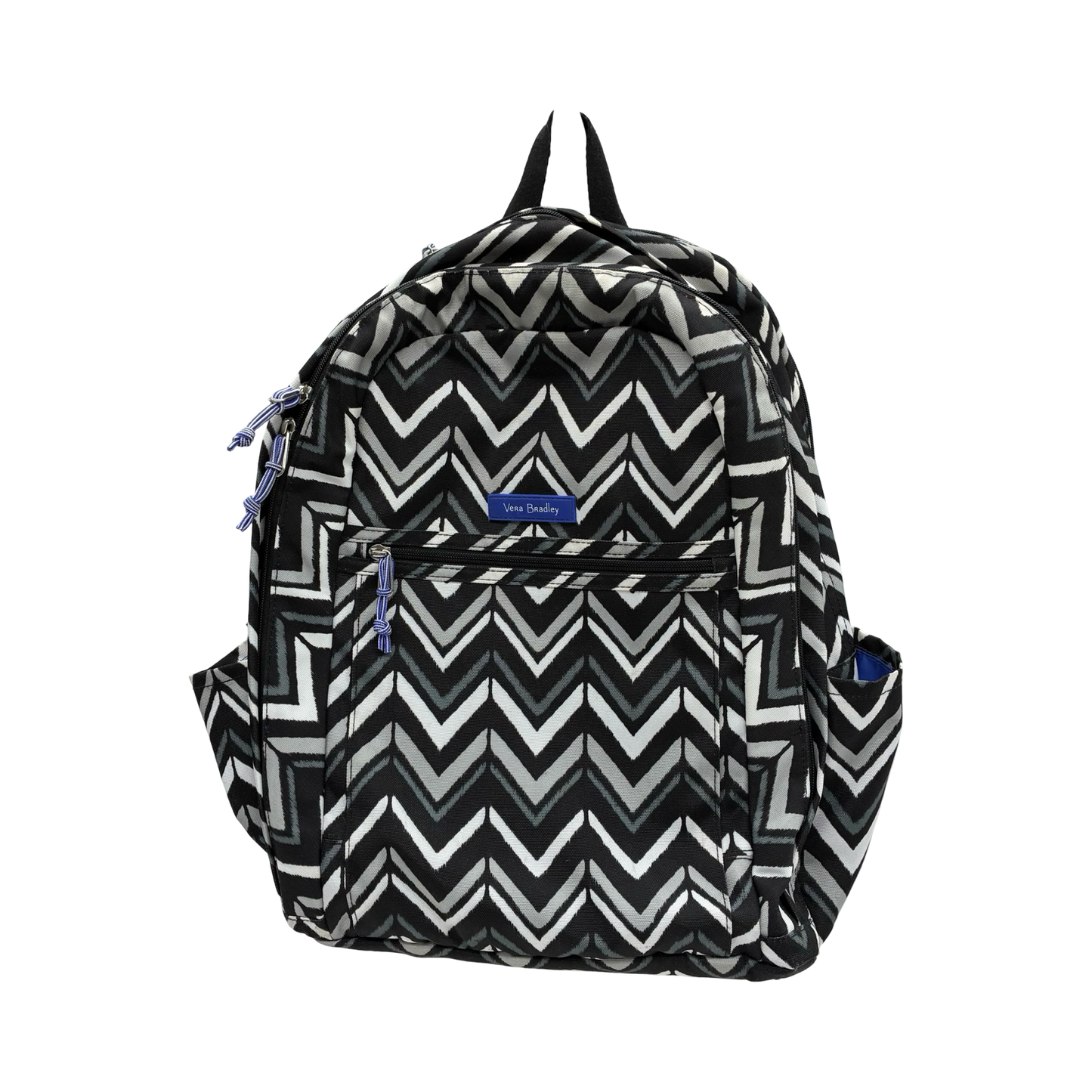 Backpack By Vera Bradley In Black & Grey, Size:Medium