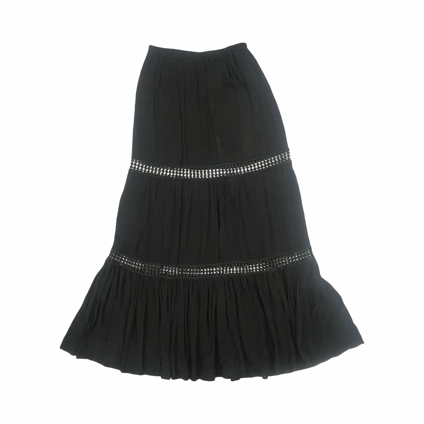 Skirt Maxi By Jack In Black, Size:L