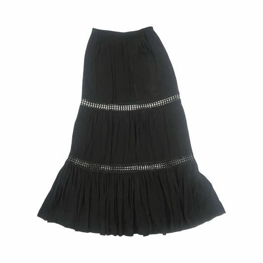 Skirt Maxi By Jack In Black, Size:L