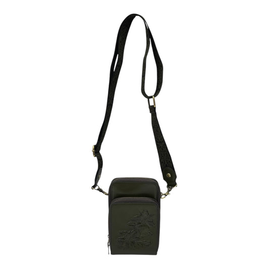 Crossbody Designer By Patricia Nash In Green, Size:Small