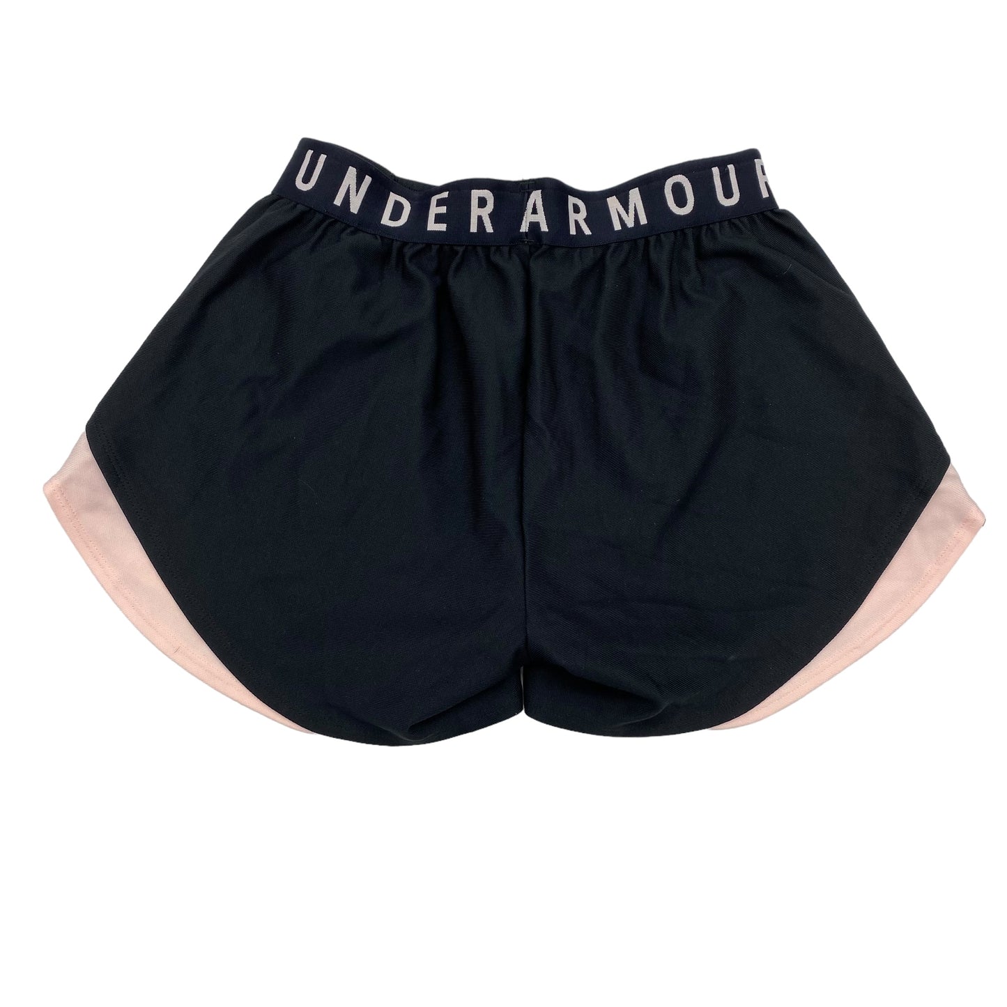 BLACK ATHLETIC SHORTS by UNDER ARMOUR Size:XS