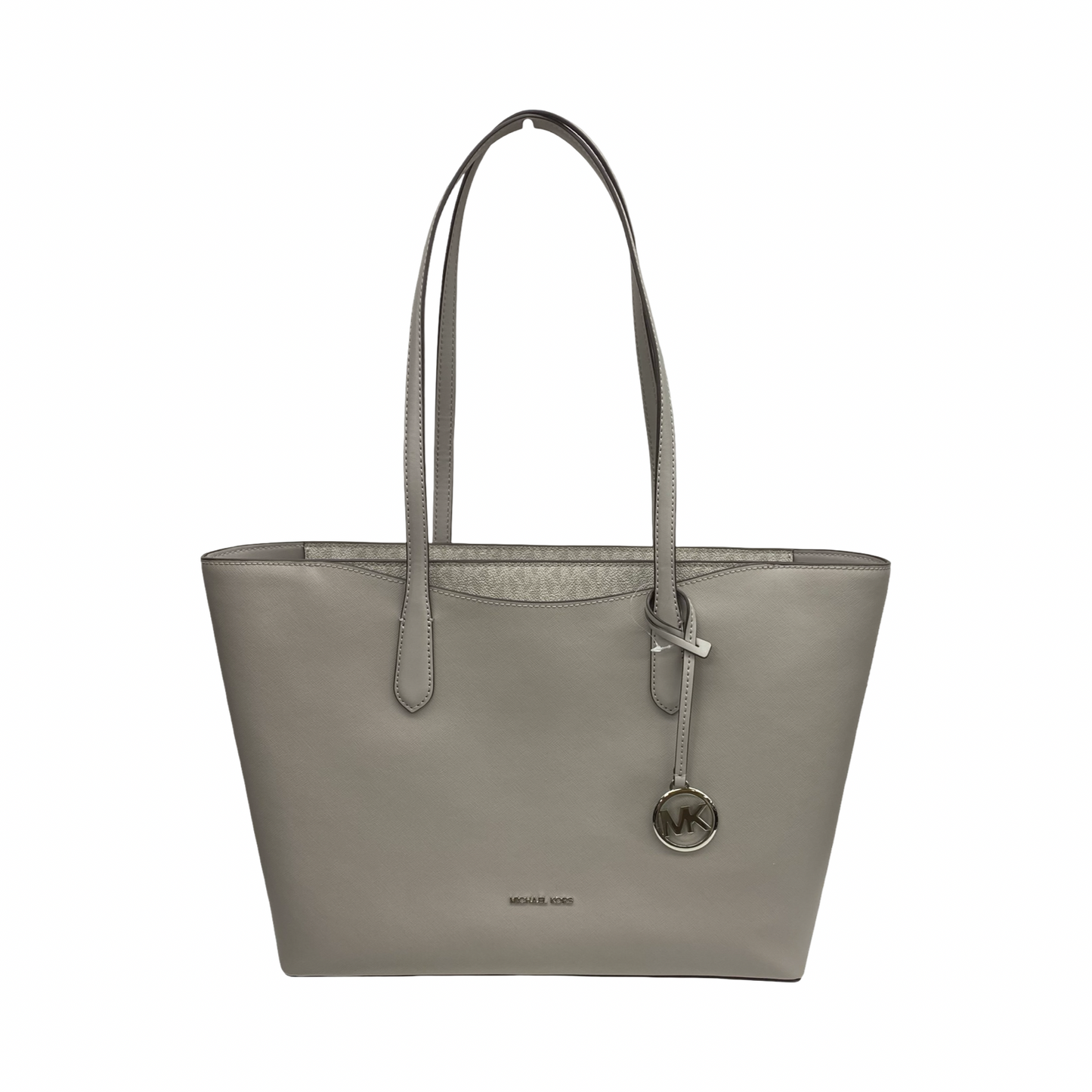 Handbag Designer By Michael Kors In Grey, Size:Large