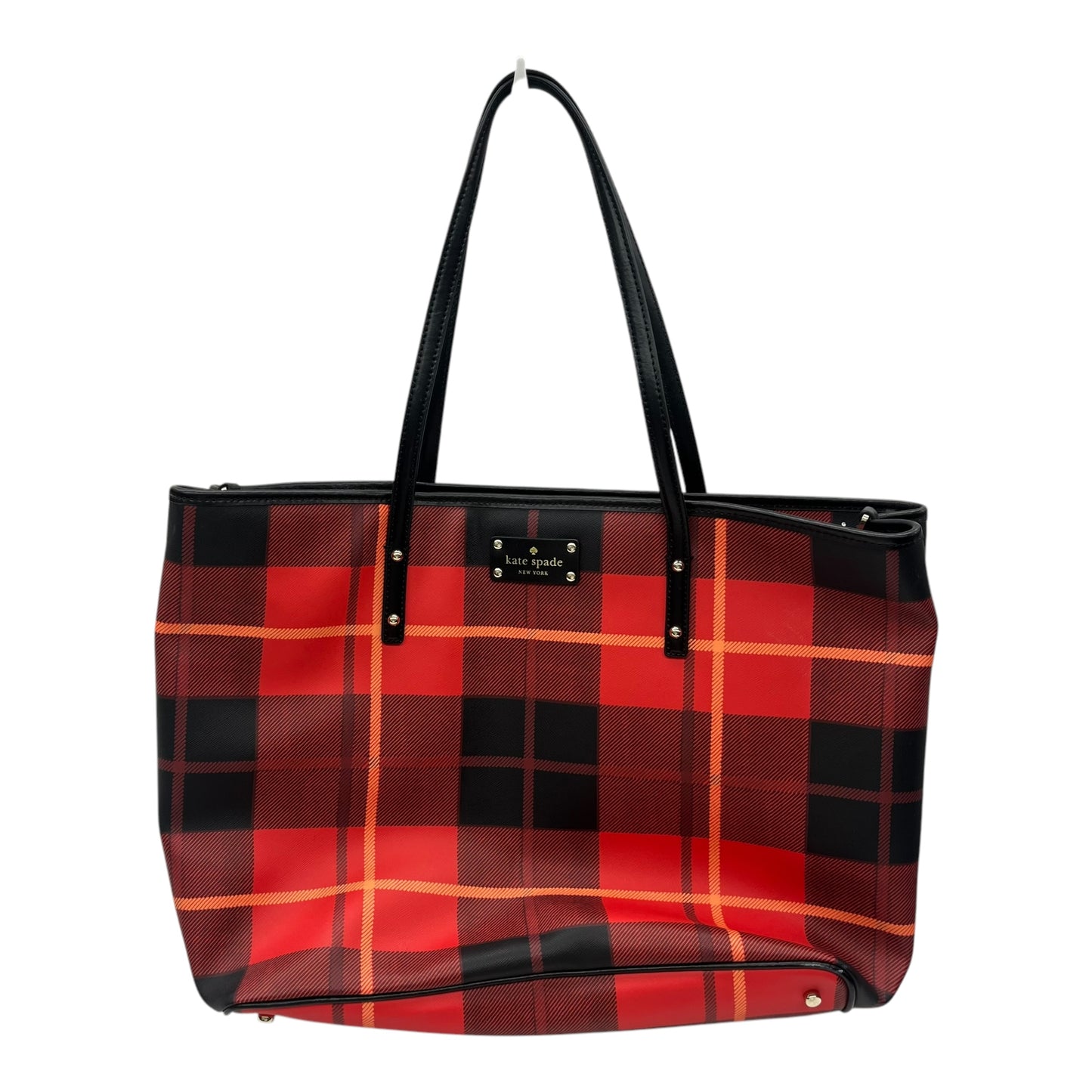 Tote Designer By Kate Spade In Red, Size:Large