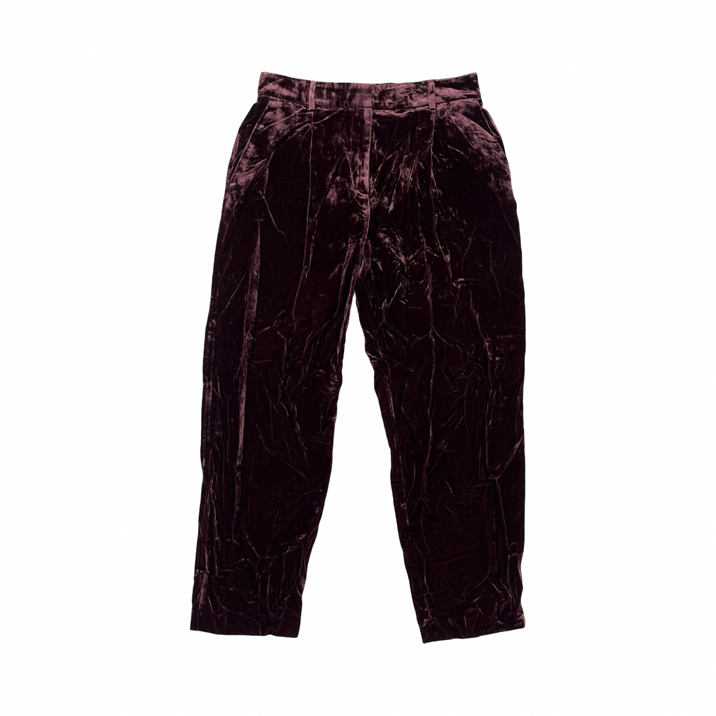 Pants Velvet By Loft In Purple, Size:8