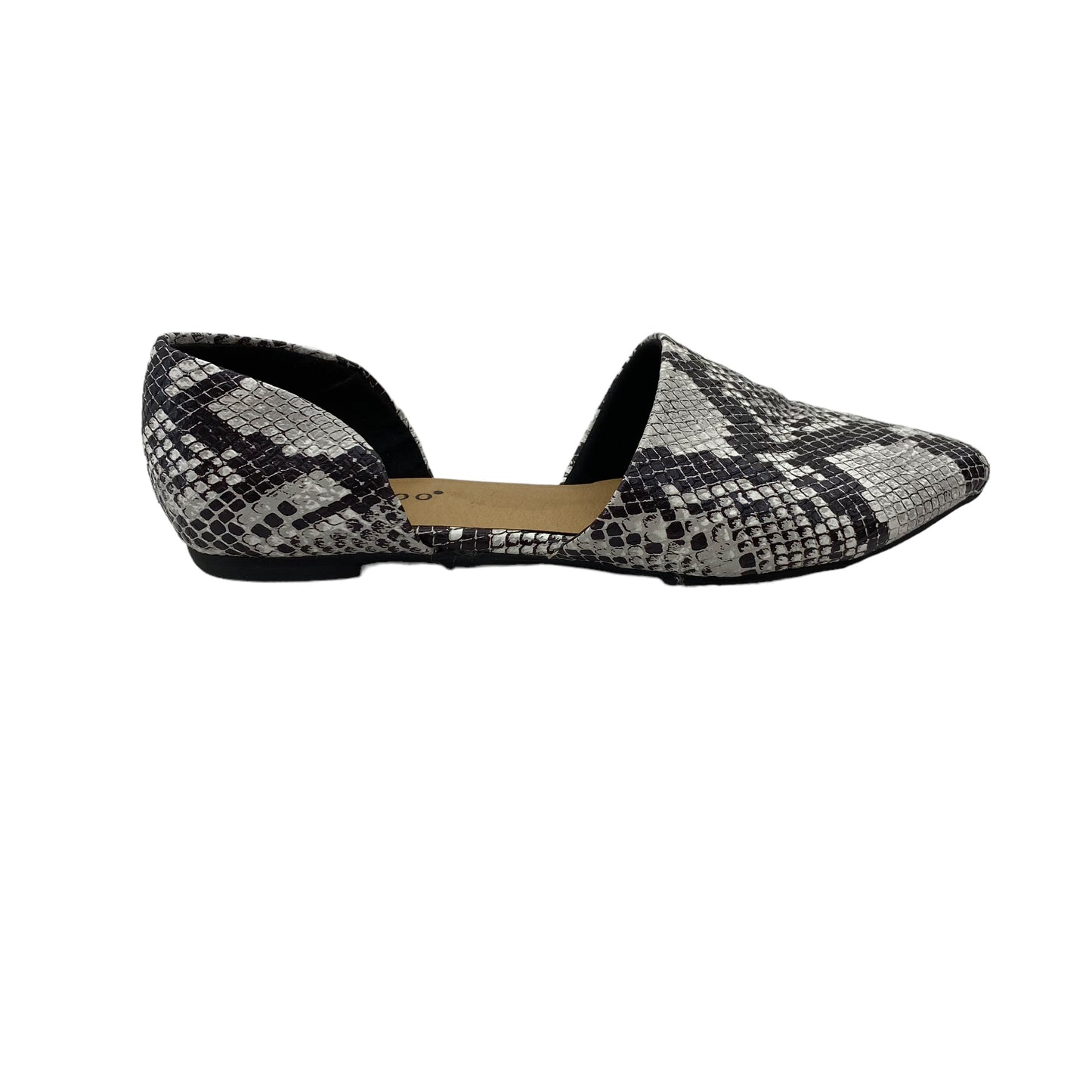 GREY SHOES FLATS by BAMBOO Size:6