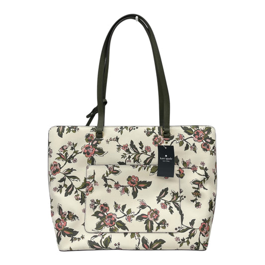 Handbag Designer By Kate Spade In Cream, Size:Large