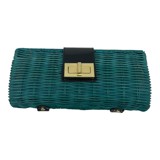 Clutch By J. Crew In Teal, Size:Medium