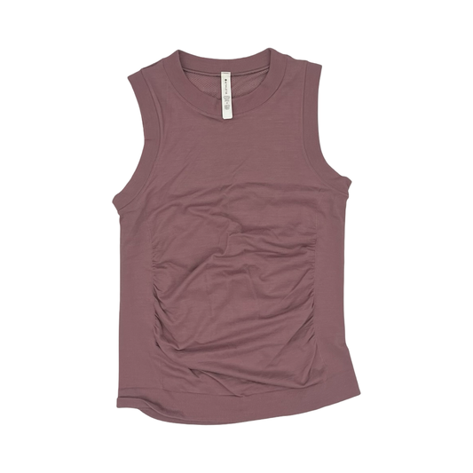 Athletic Tank Top By Athleta In Mauve, Size:M