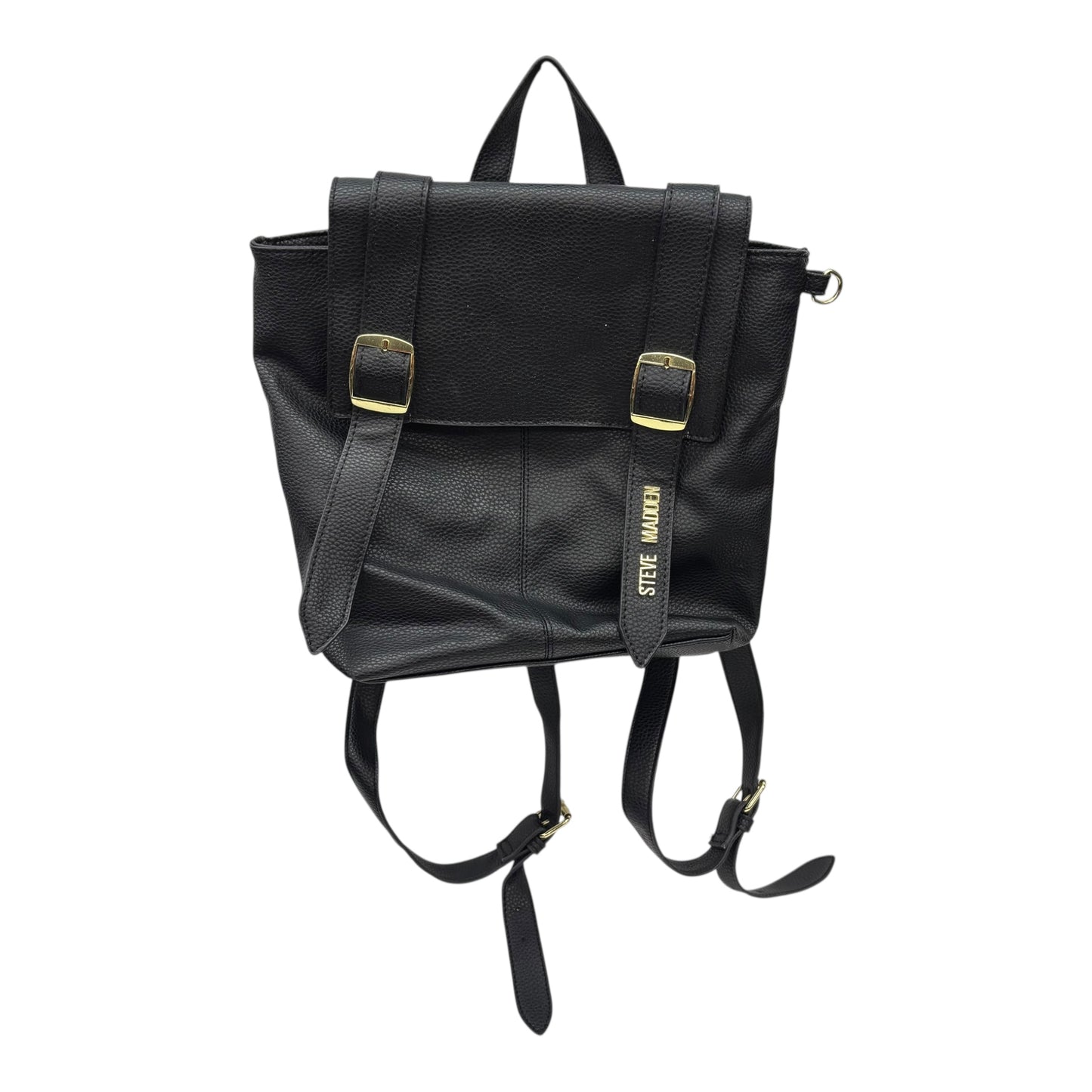 Backpack By Steve Madden In Black, Size:Medium