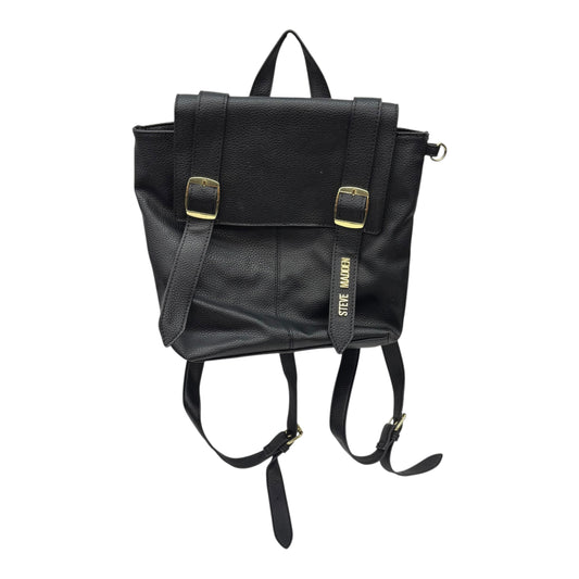 Backpack By Steve Madden In Black, Size:Medium