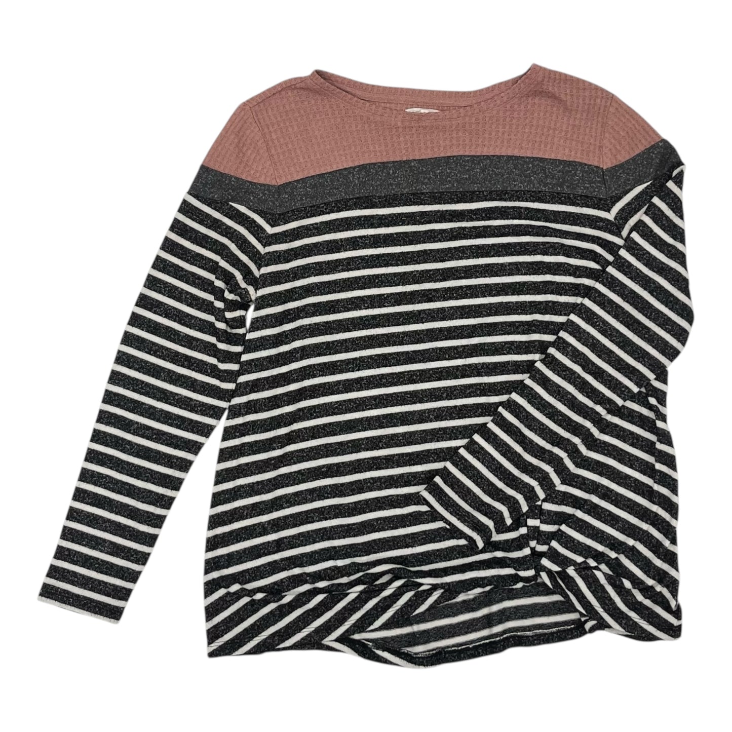 Top Ls By Maurices In Grey & White, Size:1