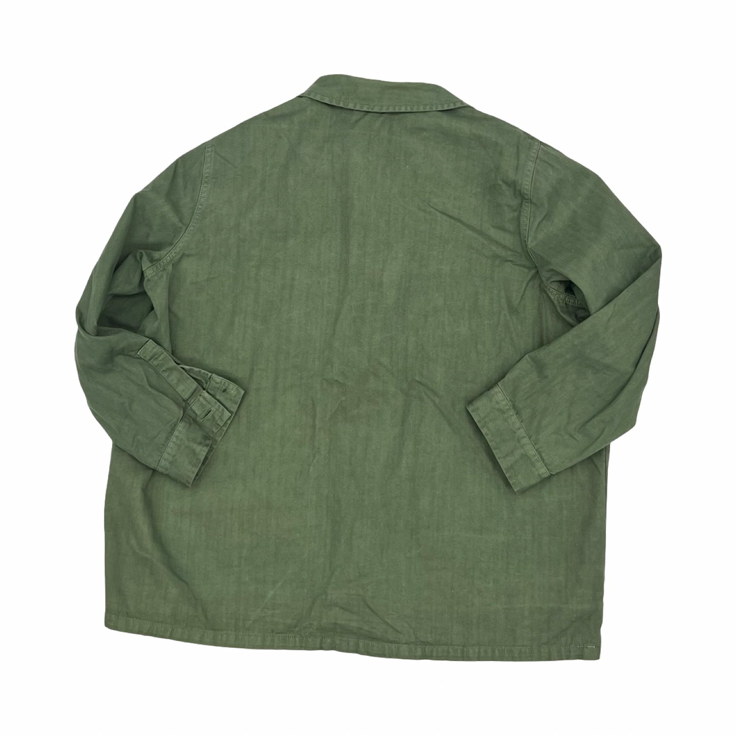 Jacket Shirt By Universal Thread In Green Denim, Size:Xxl