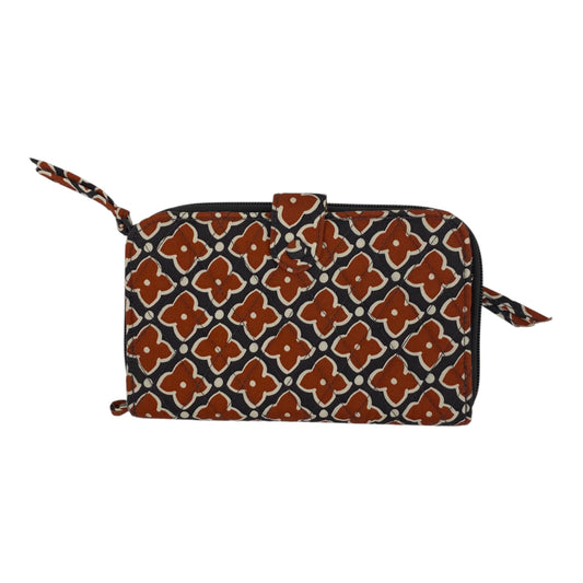 Wallet By Vera Bradley In Floral Print, Size:Large