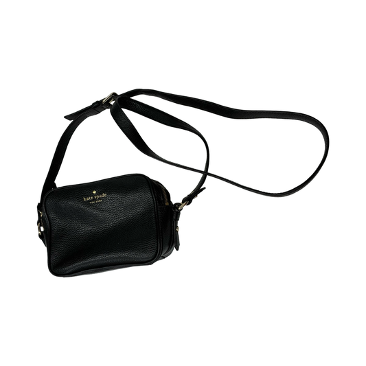 Crossbody Designer By Kate Spade In Black, Size:Small