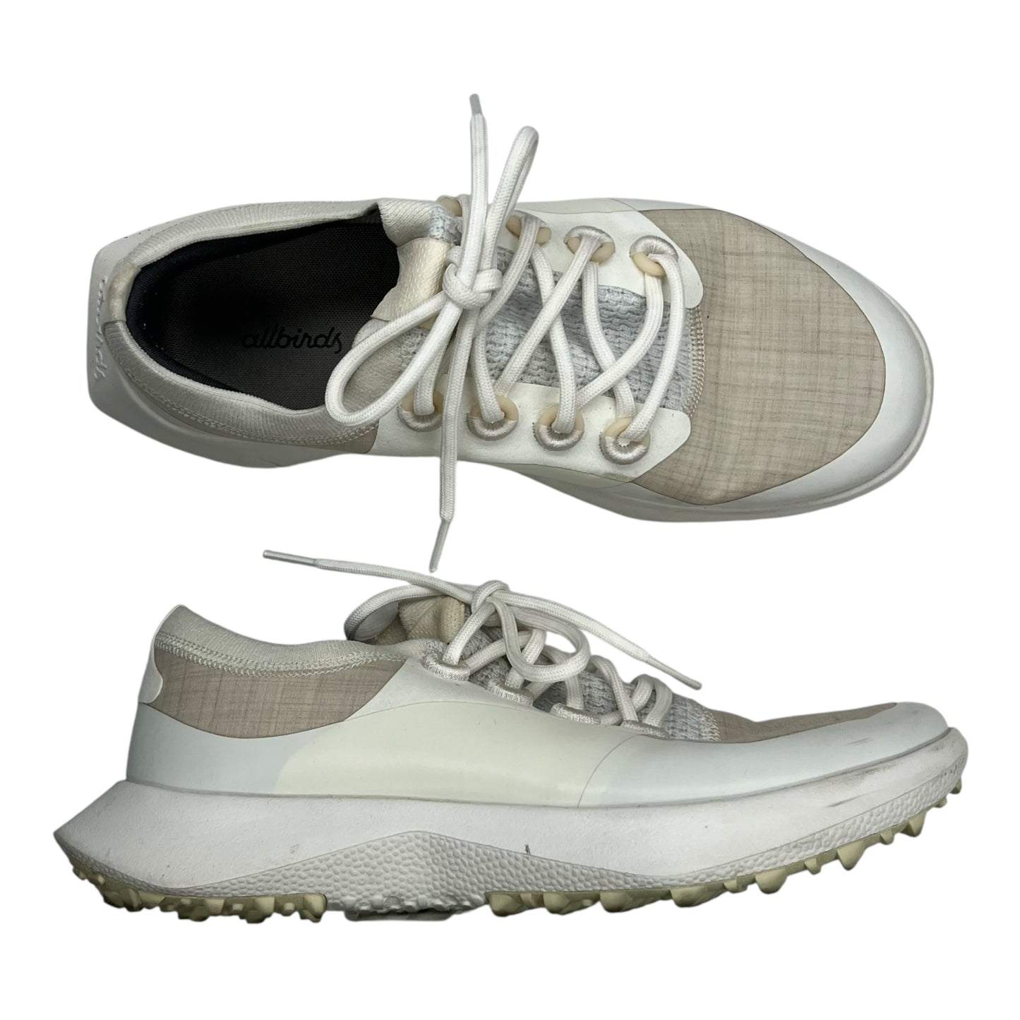 Shoes Sneakers By Allbirds In Cream, Size:9.5