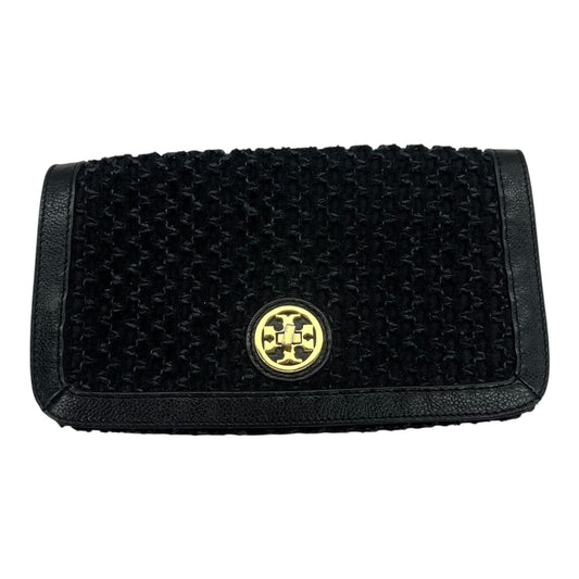Clutch Designer By Tory Burch In Black, Size:Medium