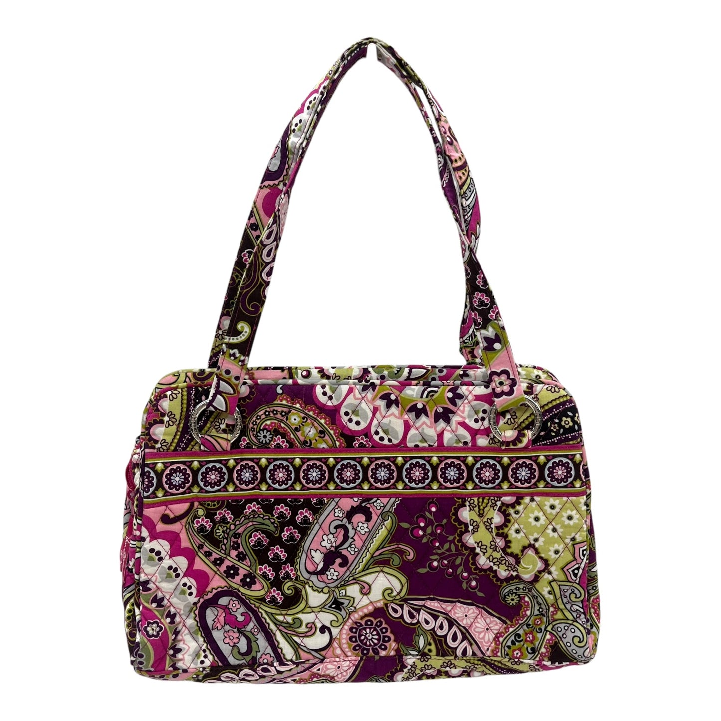 Handbag By Vera Bradley In Purple, Size:Medium