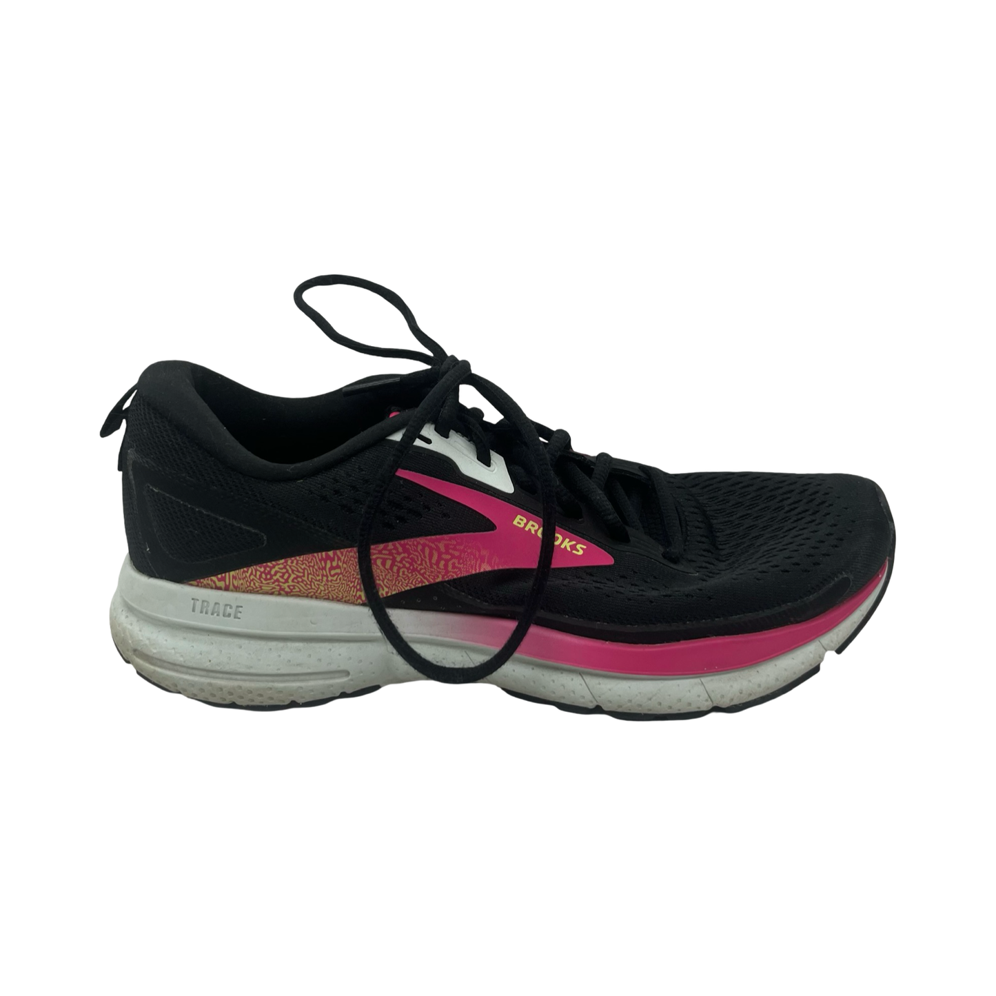 Shoes Athletic By Brooks In Black & Pink, Size:8.5