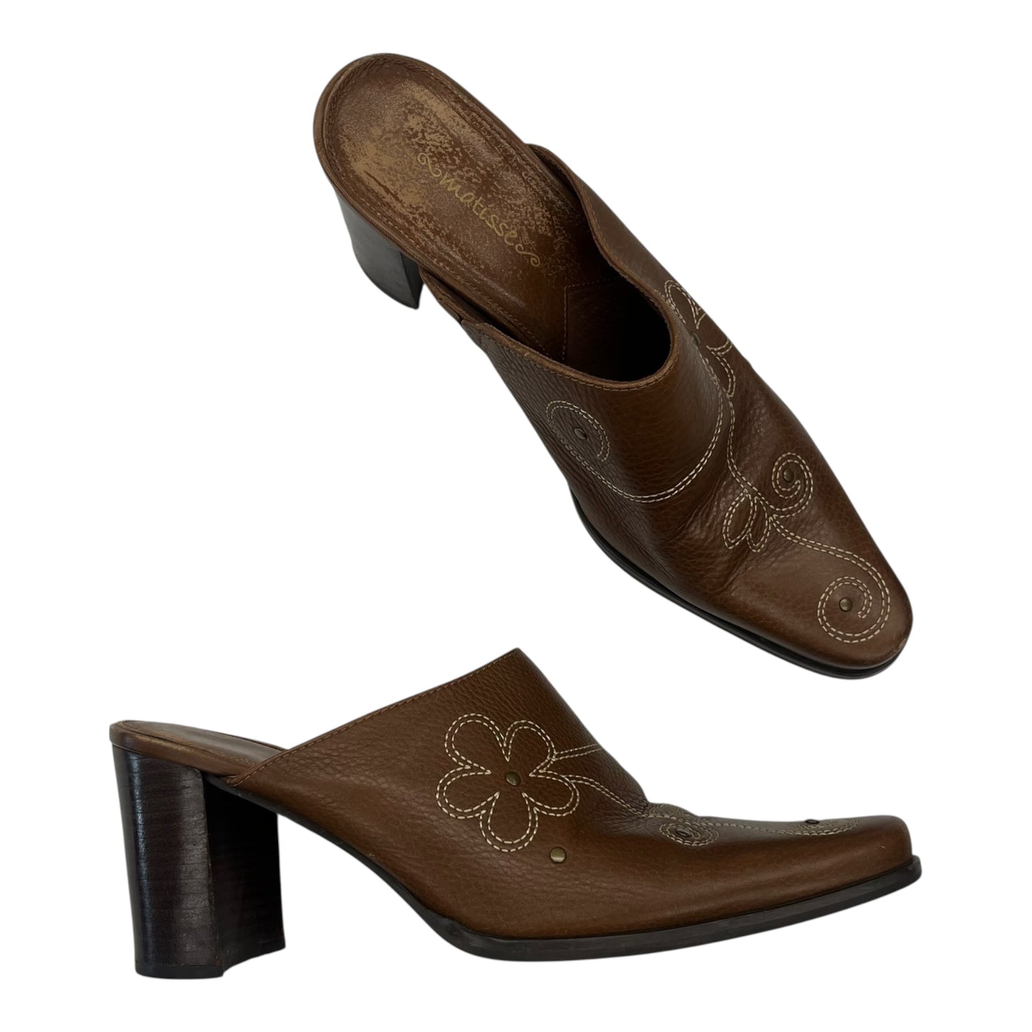 Shoes Heels Block By Matisse In Brown, Size:8.5
