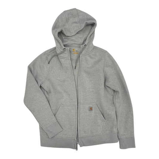 Sweatshirt Hoodie By Carhartt In Grey, Size:M