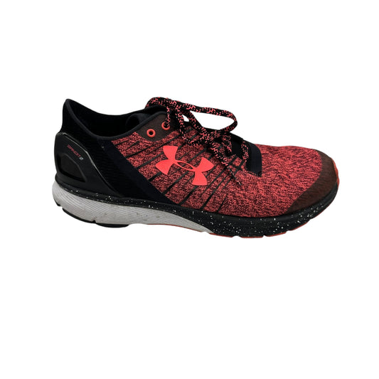 Shoes Athletic By Under Armour In Black & Red, Size:9