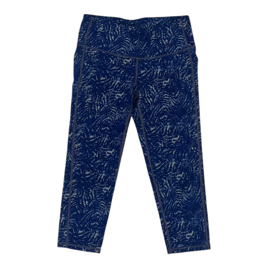 Athletic Leggings Capris By Athleta In Blue, Size:S
