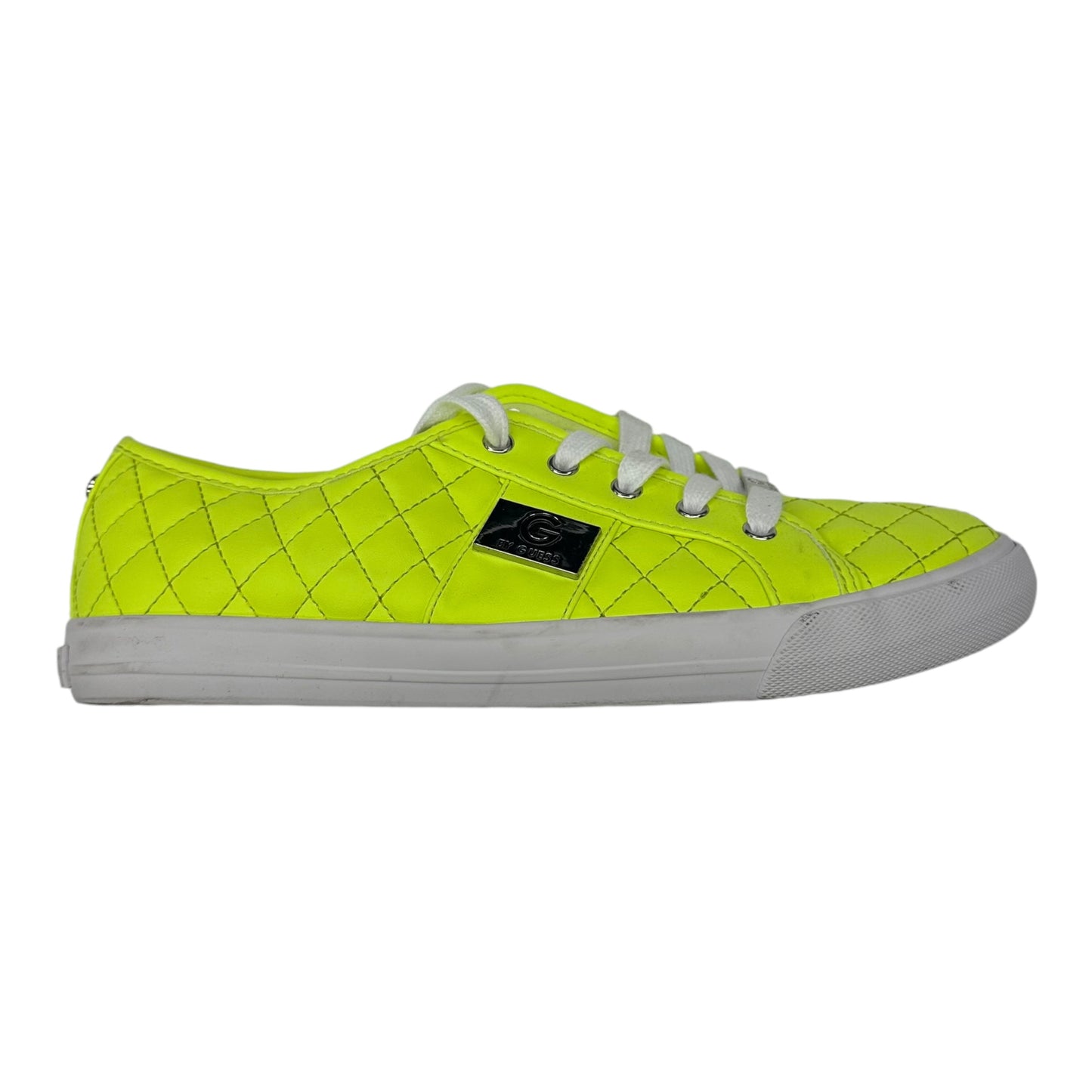 Shoes Sneakers By Guess In Yellow, Size:8.5