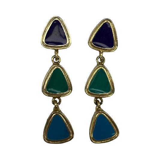 Earrings Dangle/Drop By Clothes Mentor In Multi