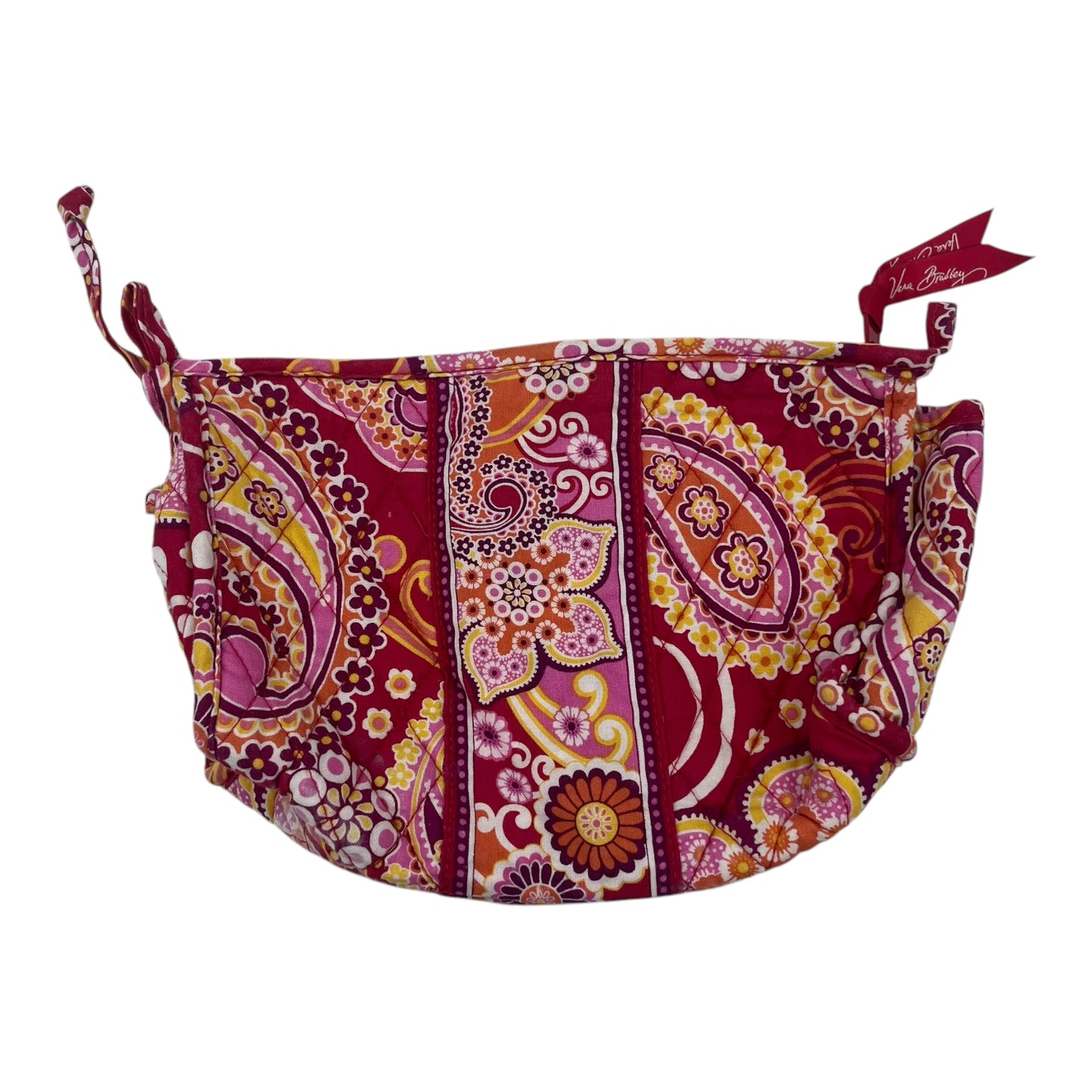 Makeup Bag By Vera Bradley In Red, Size:Medium