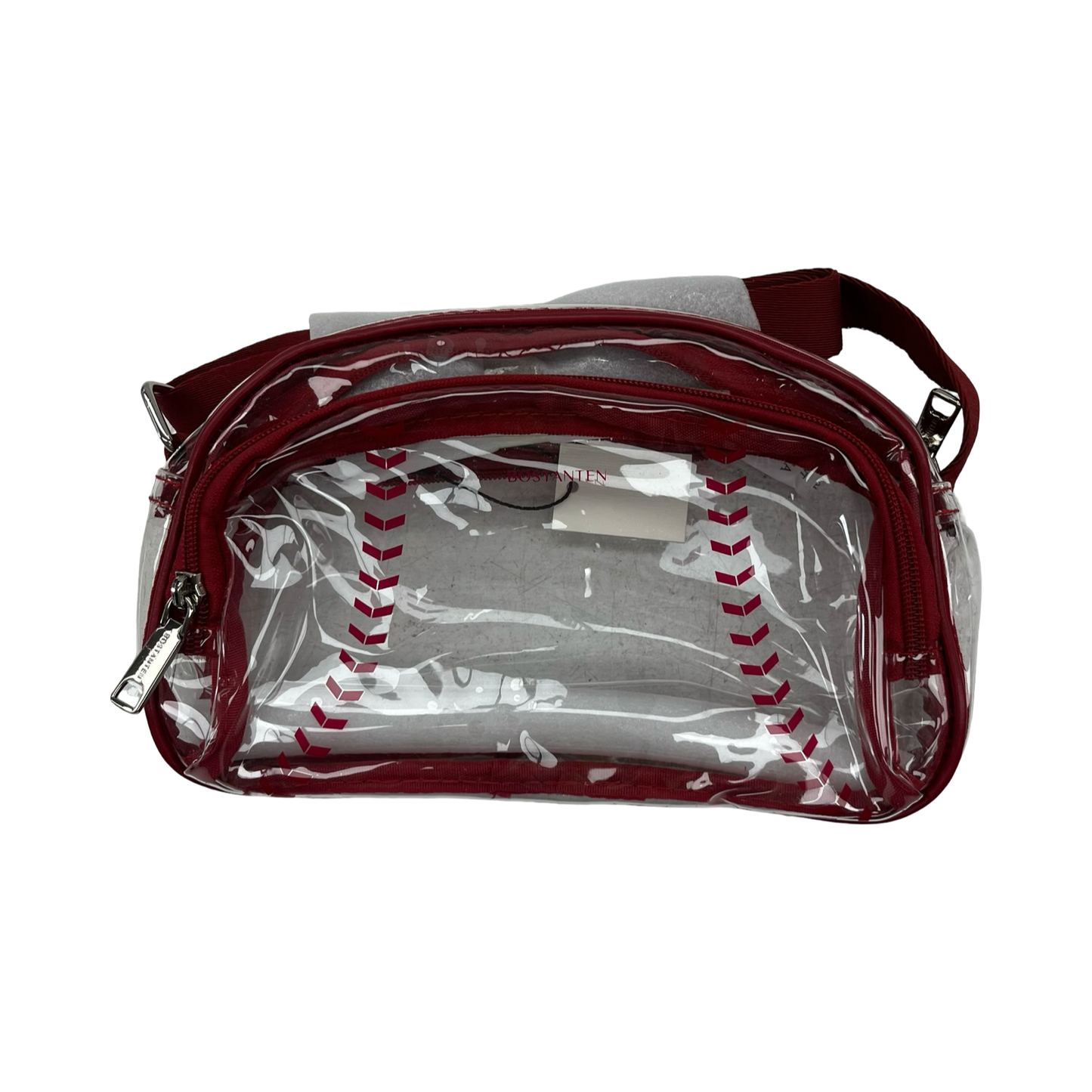 Crossbody By Clothes Mentor In Clear, Size:Small