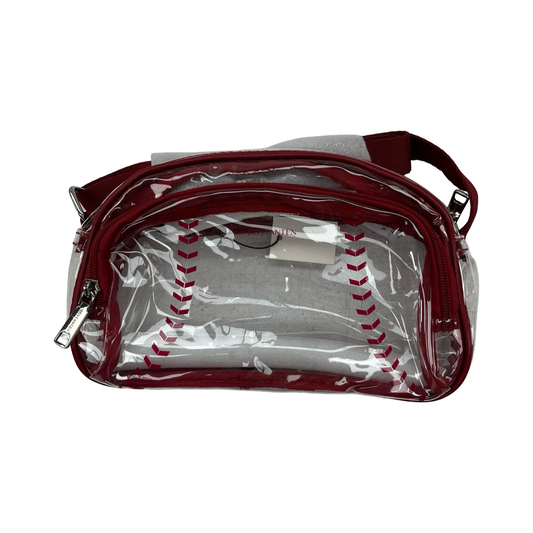 Crossbody By Clothes Mentor In Clear, Size:Small