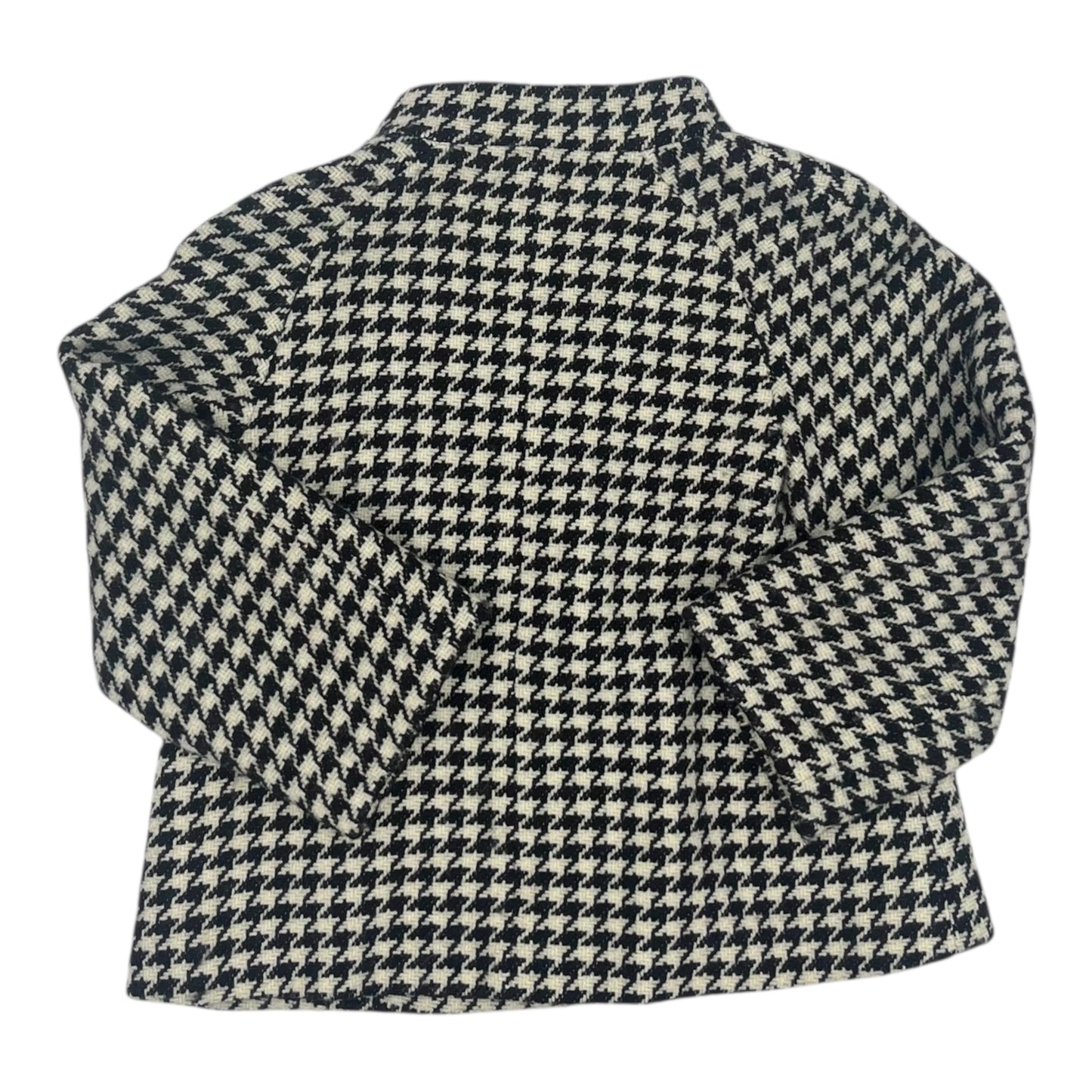 Jacket Other By Banana Republic In Black & Cream, Size:M