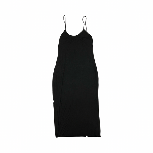 Dress Casual Maxi By Pretty Little Thing In Black, Size:14