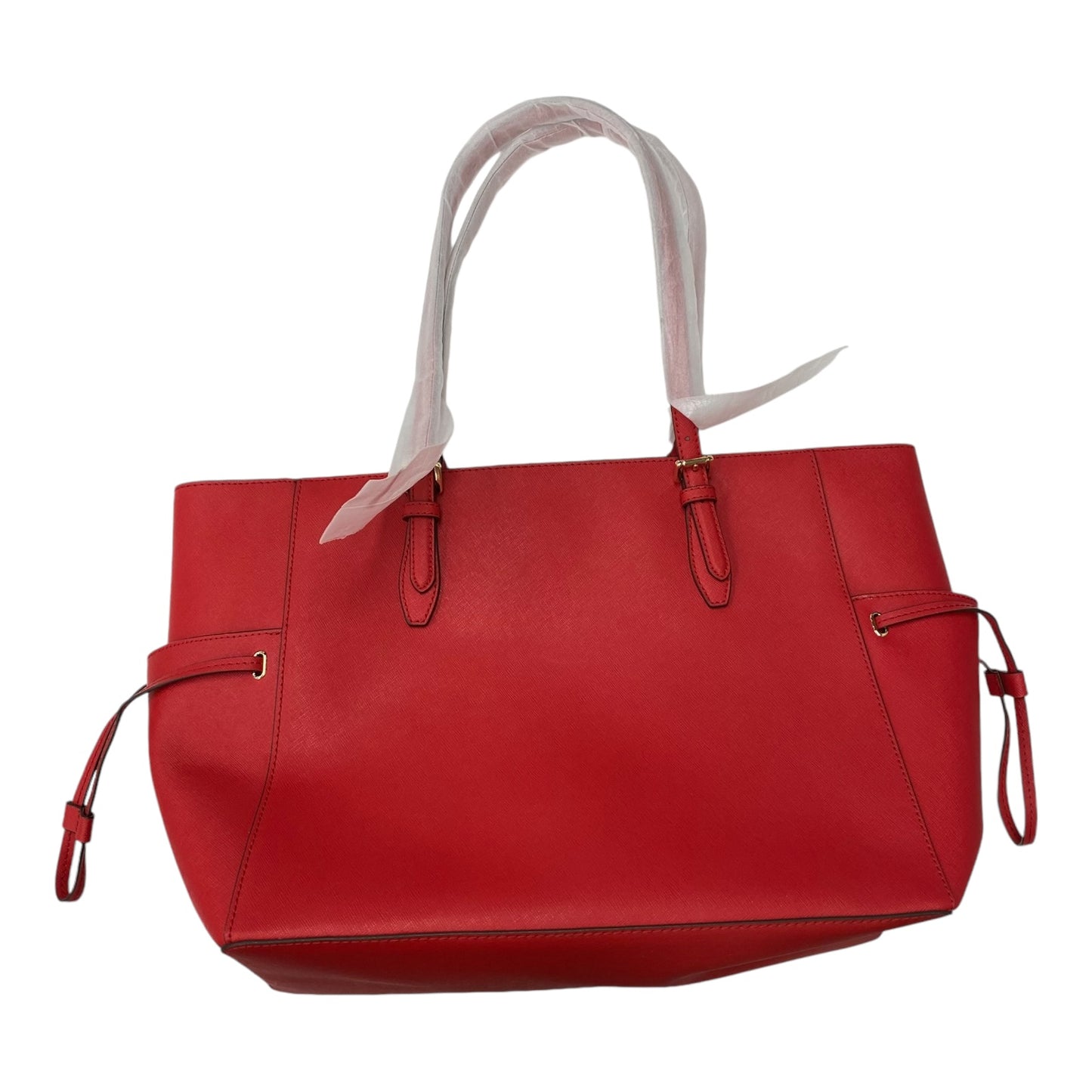 Handbag Designer By Michael Kors In Red, Size:Large