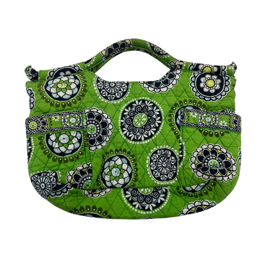 Handbag By Vera Bradley In Green, Size:Medium
