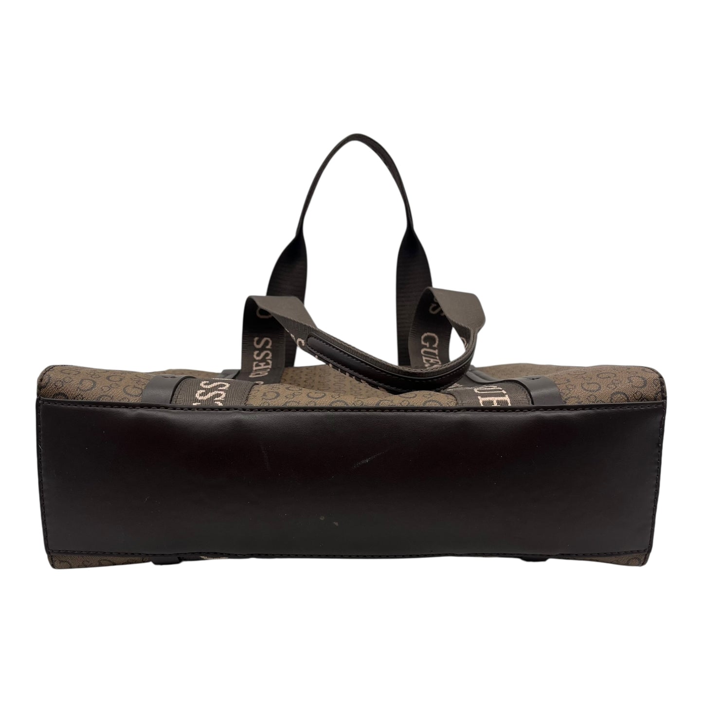 Handbag By Guess In Brown, Size:Medium