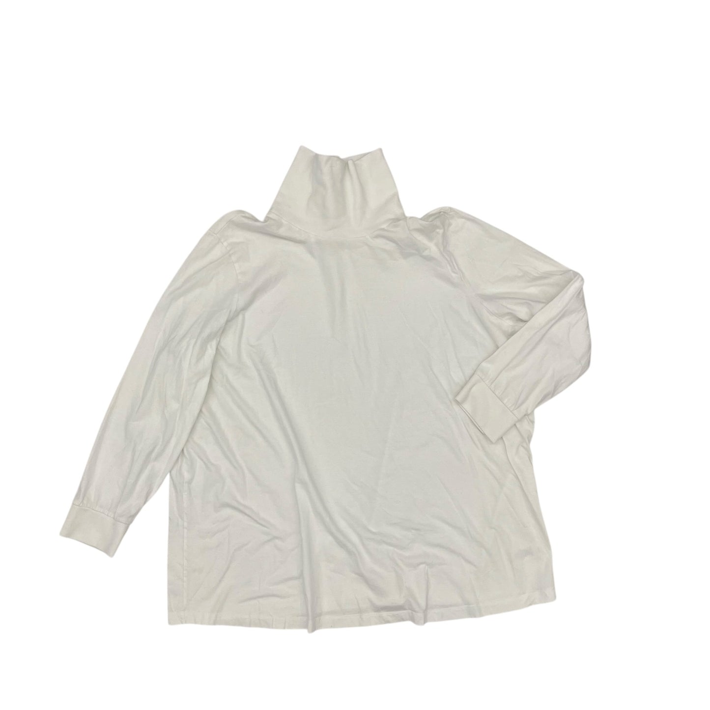 Top Ls By Woman Within In White, Size:2X