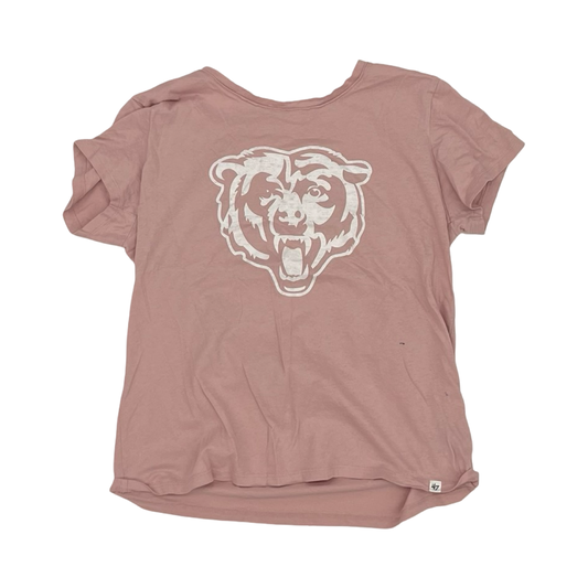 Athletic Top Ss By Clothes Mentor In Pink, Size:M
