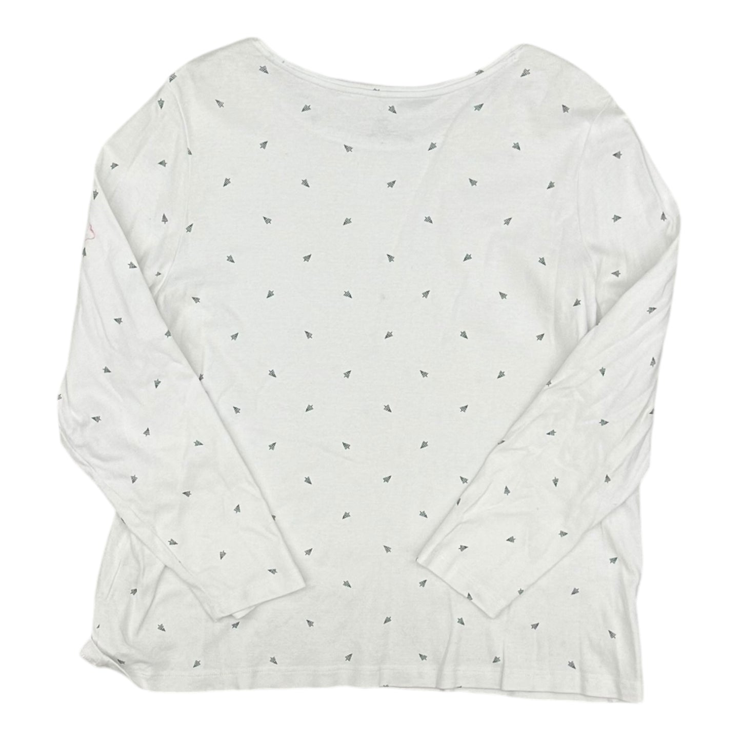 Top Ls By Cj Banks In White, Size:1X