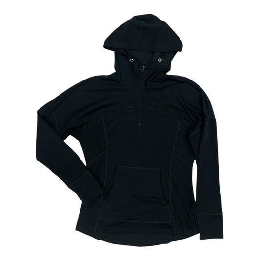 Athletic Top Ls Hoodie By Marika In Black, Size:S