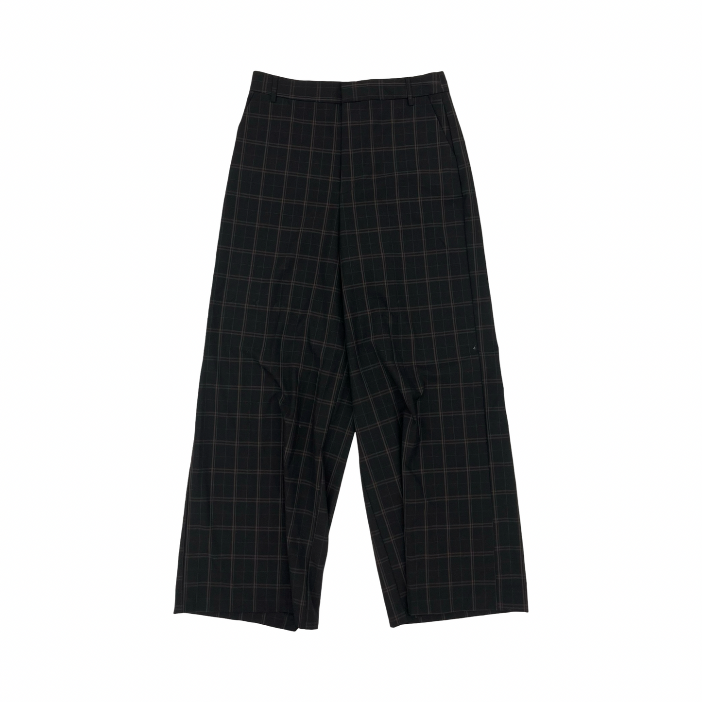 Pants Dress By Zara In Black & Brown, Size:M
